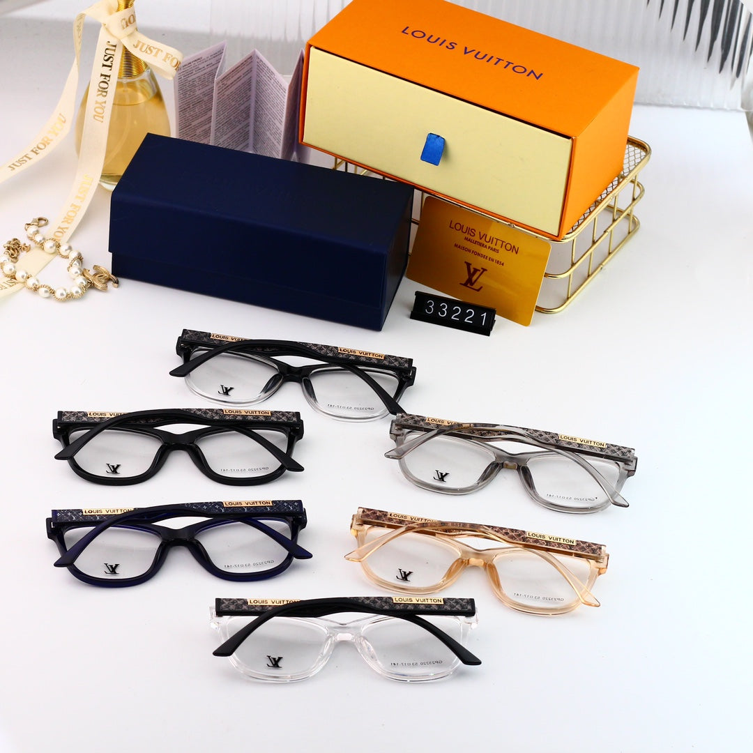 Vintage Embossed Frame Glasses-s-ss