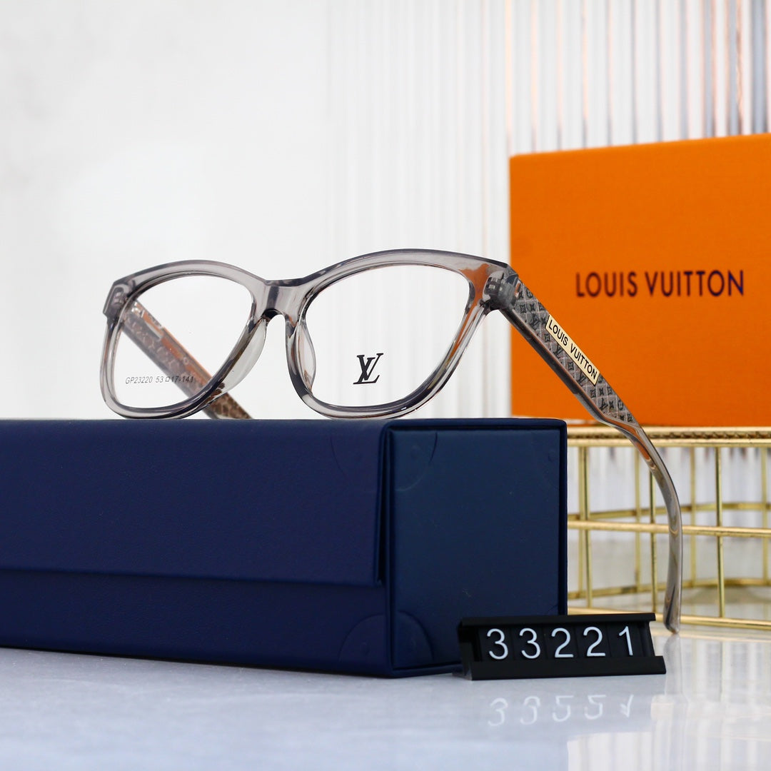 Vintage Embossed Frame Glasses-s-ss