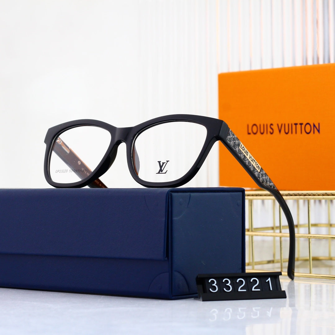 Vintage Embossed Frame Glasses-s-ss