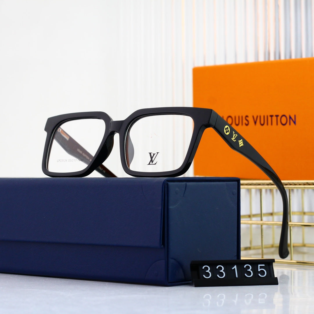 New Metal-Rimmed Square Glasses-s-ss