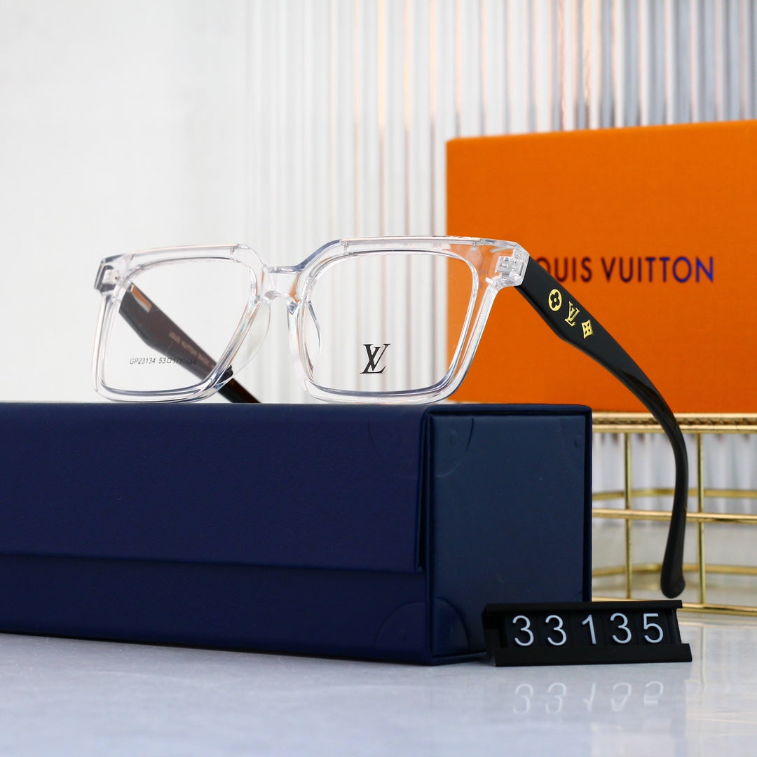 New Metal-Rimmed Square Glasses-s-ss