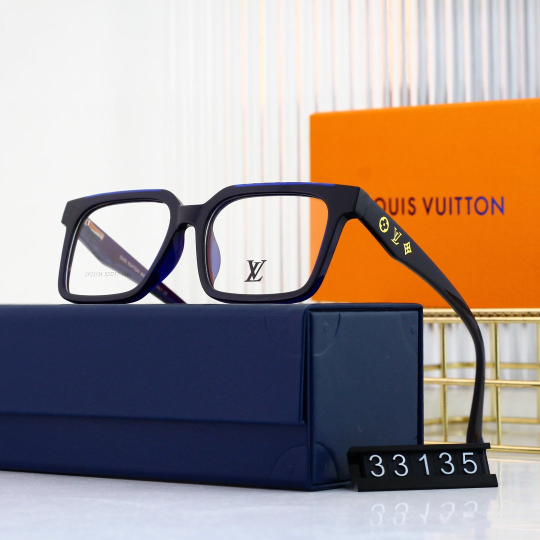 New Metal-Rimmed Square Glasses-s-ss