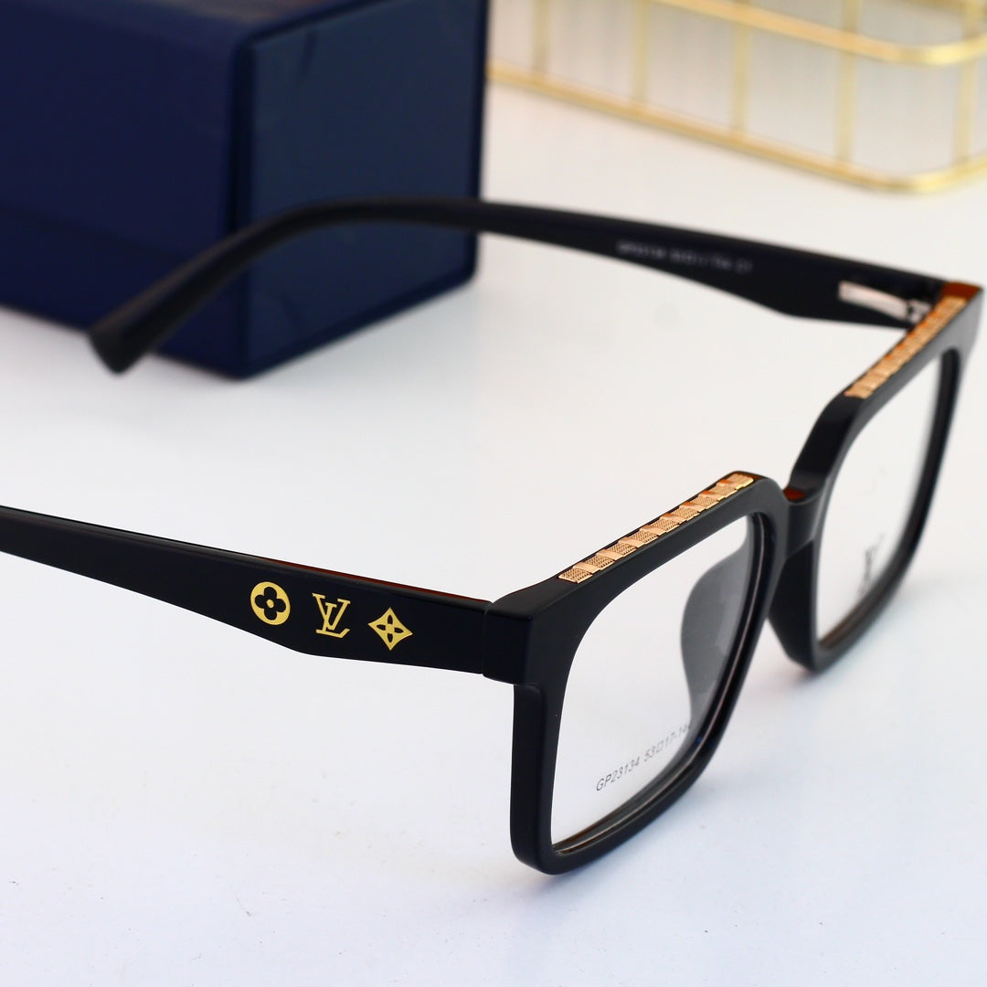 New Metal-Rimmed Square Glasses-s-ss