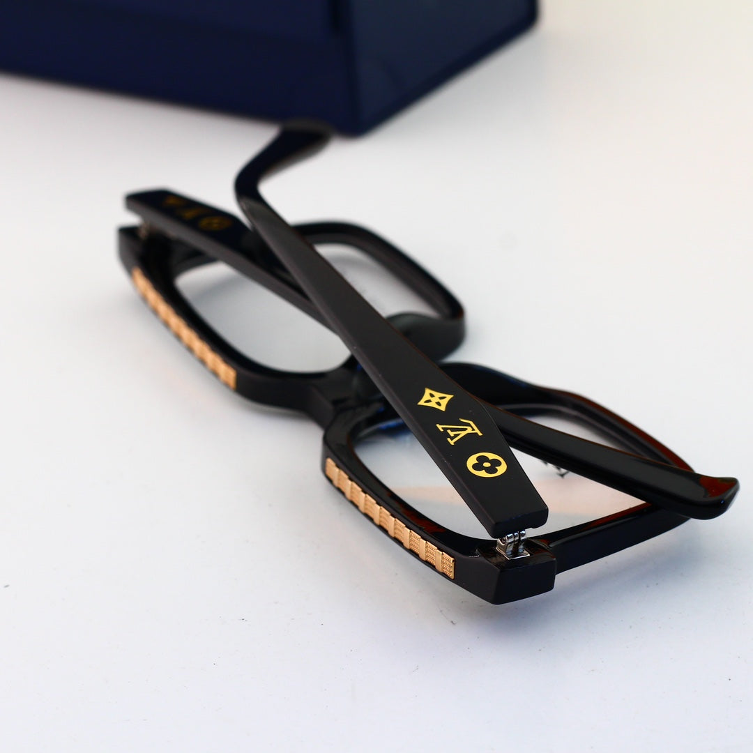 New Metal-Rimmed Square Glasses-s-ss