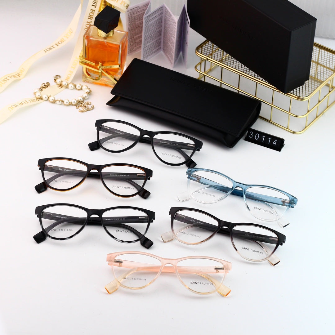 Deluxe New Fashion Logo Glasses-ss