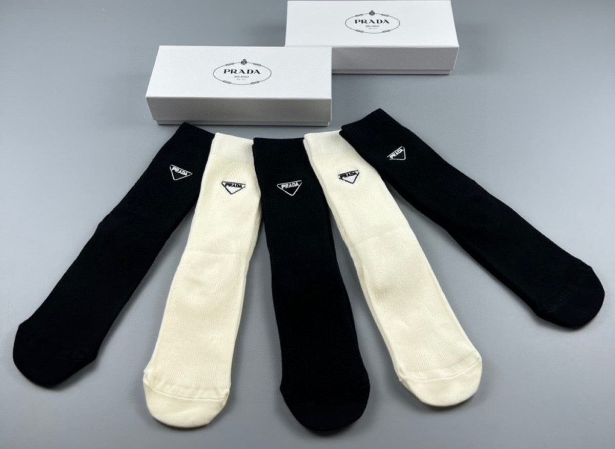 PRADA 26S CREW SOCKS 893687 (1 BOX)