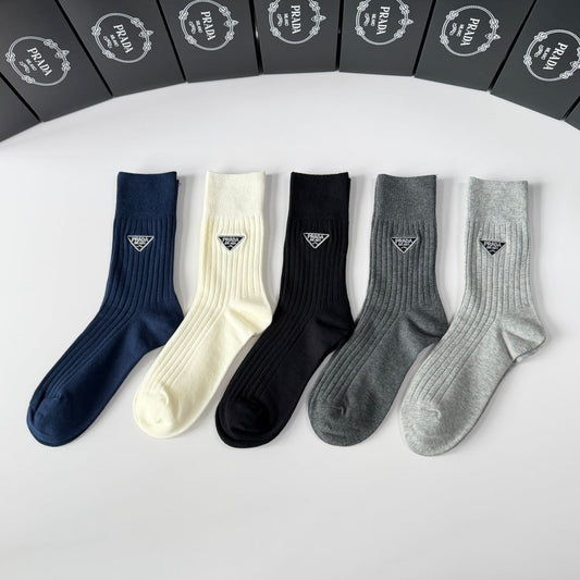 PRADA 26S CREW SOCKS 370243 (1 BOX)
