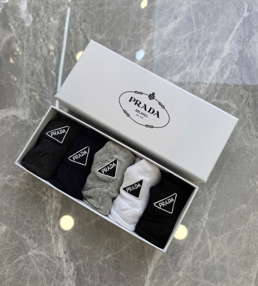 PRADA 26S ANKLE SOCKS 417731 (1 BOX)