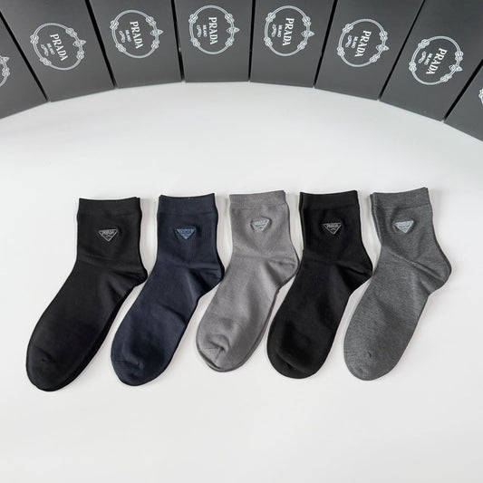 PRADA 26S ANKLE SOCKS 417744 (1 BOX)
