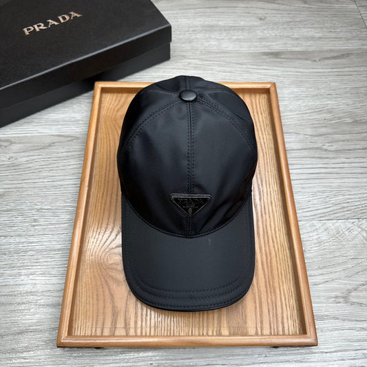 BASEBALL HAT IN BLACK RE-NYLON 214514