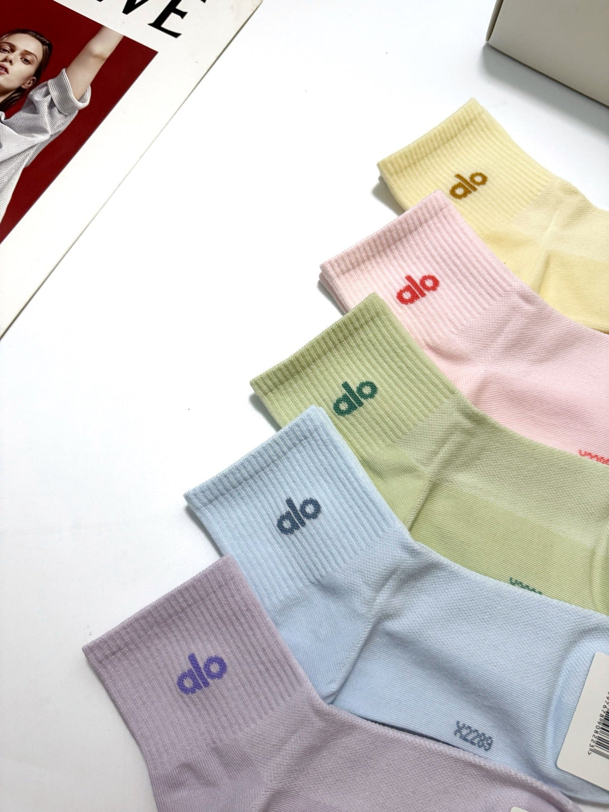 ALO 26S ANKLE SOCKS 405390 (1 BOX)