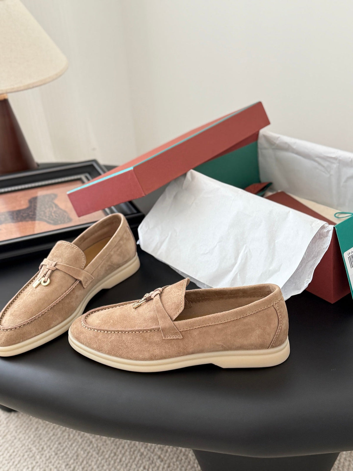 LP SUMMER CHARMS WALK LOAFERS TORTILLA BROWN SUEDE