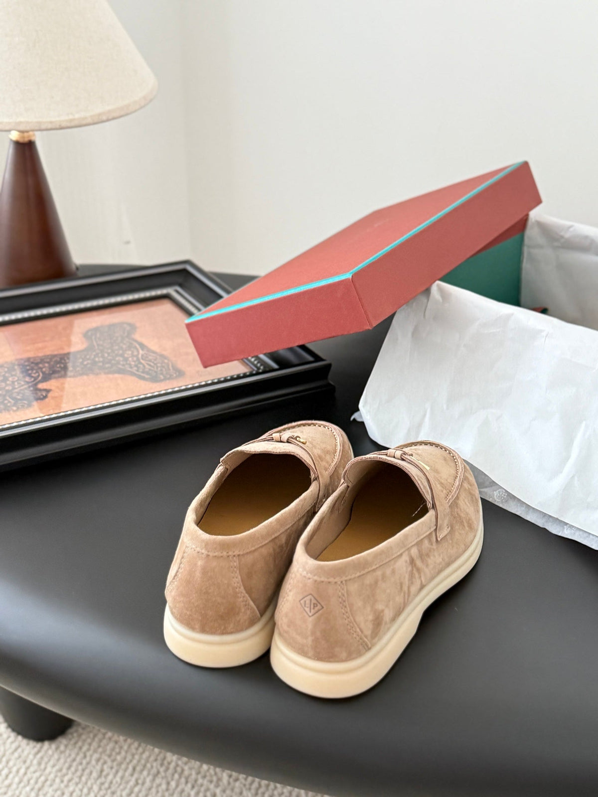 LP SUMMER CHARMS WALK LOAFERS TORTILLA BROWN SUEDE