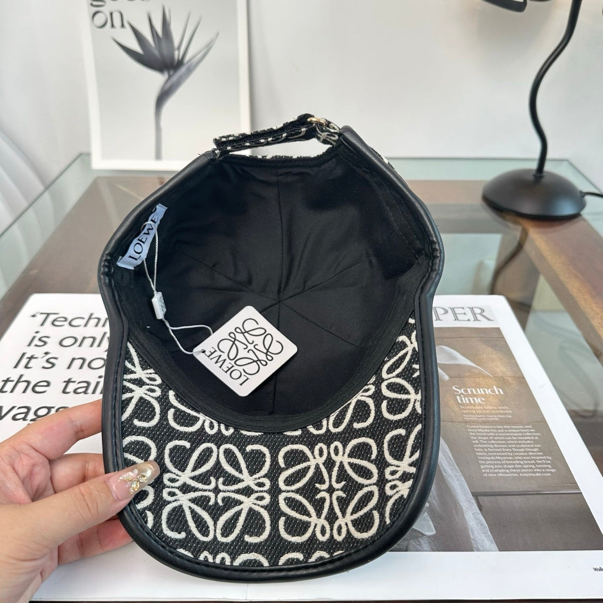 LOEWE 26S BASEBALL CAP STYLE 248