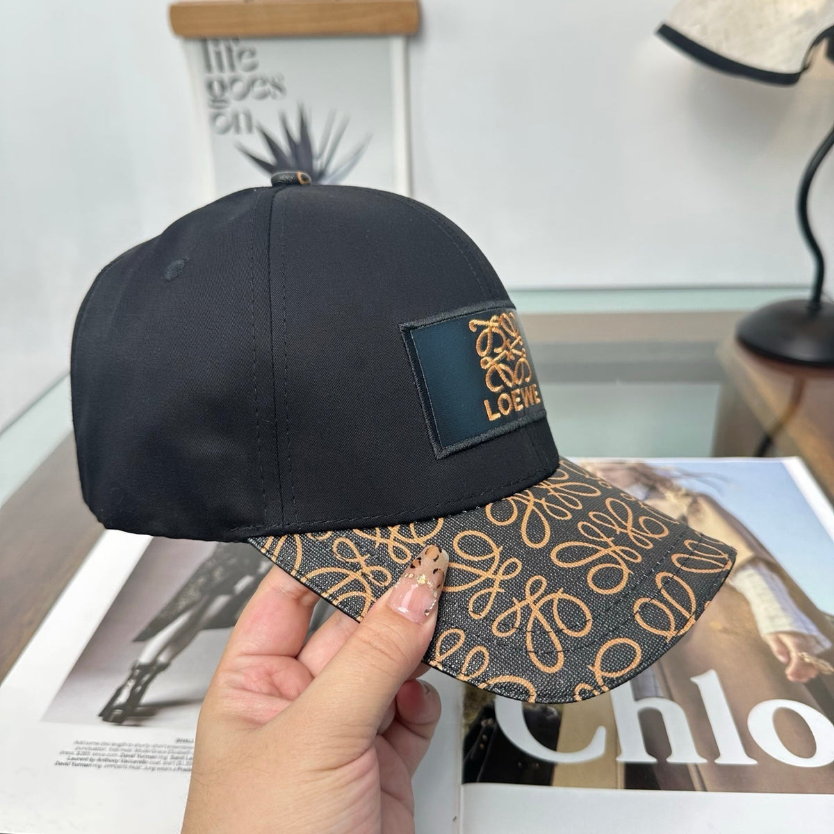LOEWE 26S BASEBALL CAP STYLE 217