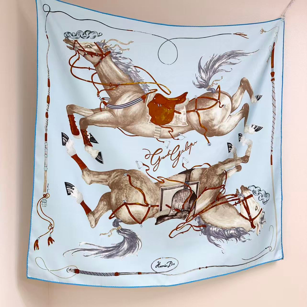 HERMES 26S SCARF 90 IN SILK 303194