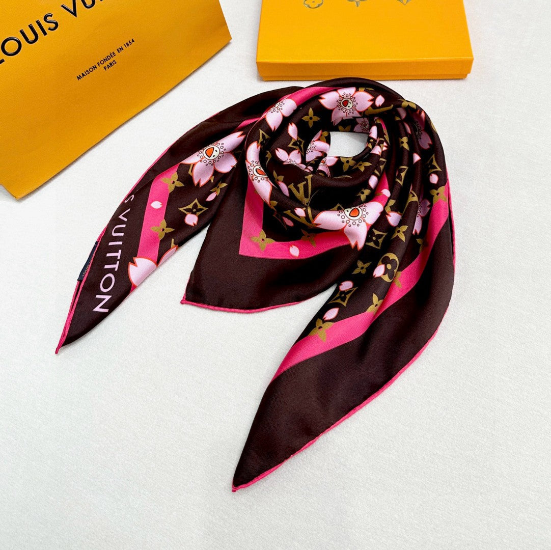 HERMES 26S SCARF 88 IN SILK 495992