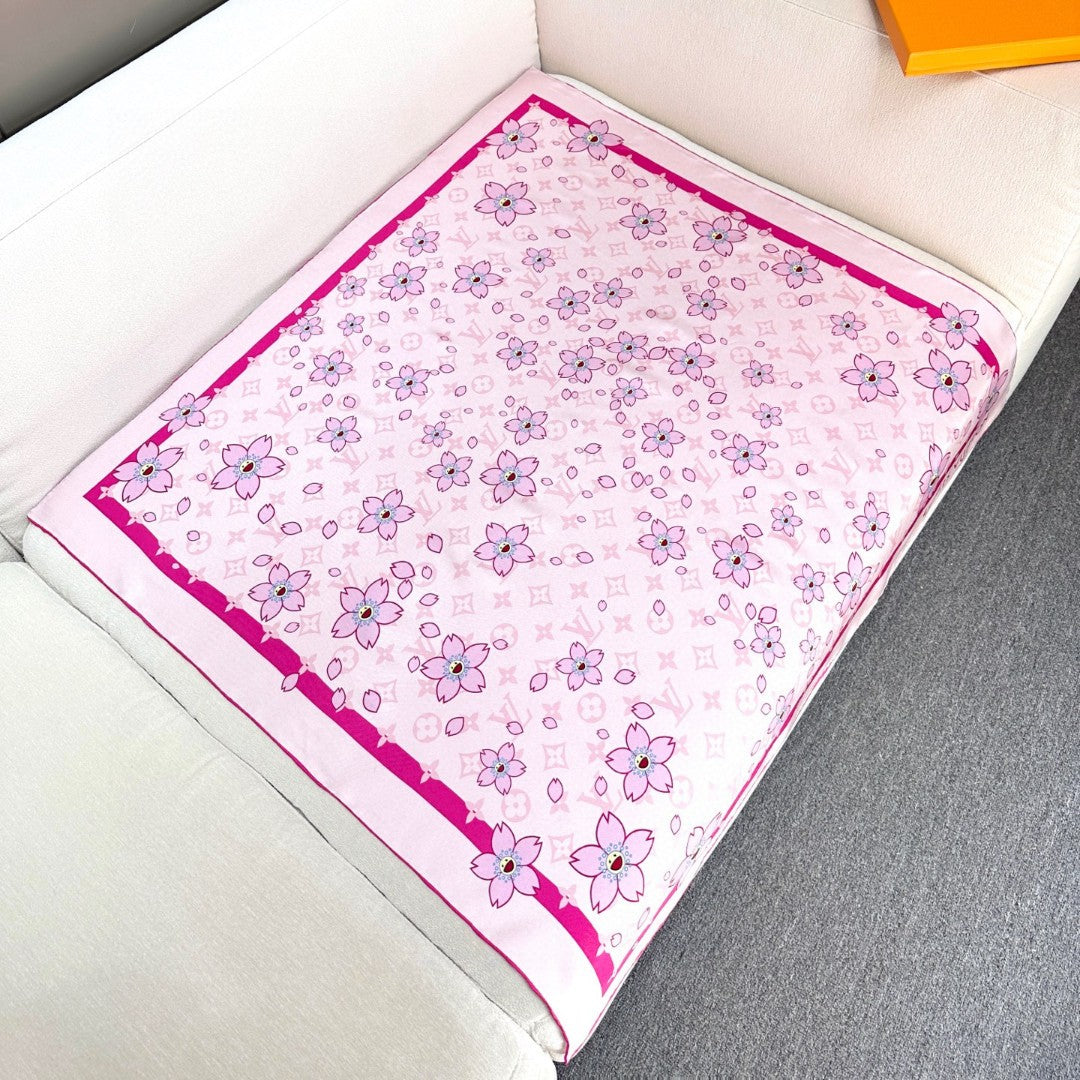 HERMES 26S SCARF 88 IN SILK 495993