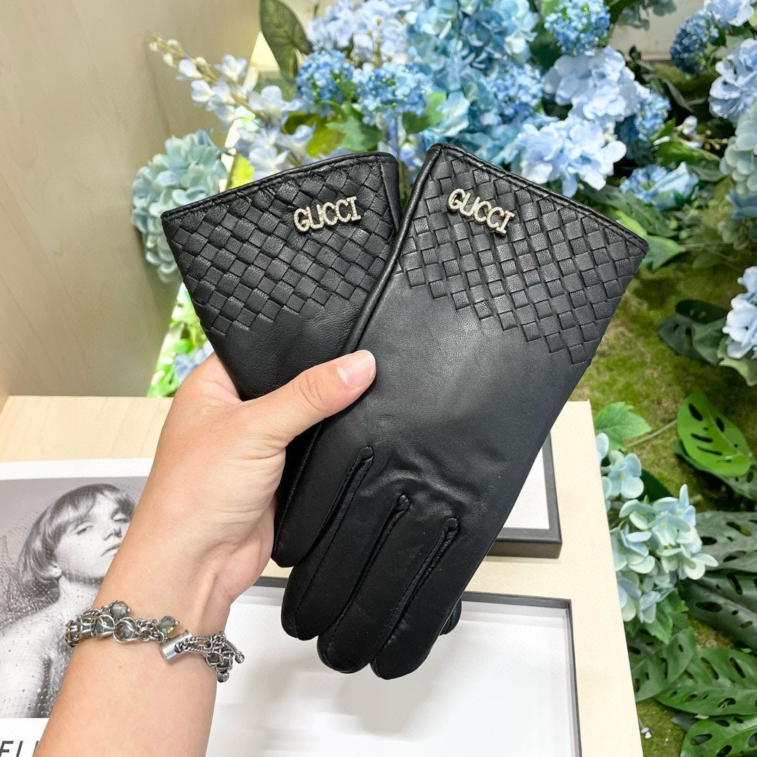 GLOVES IN BLACK SHEEPSKIN 456295