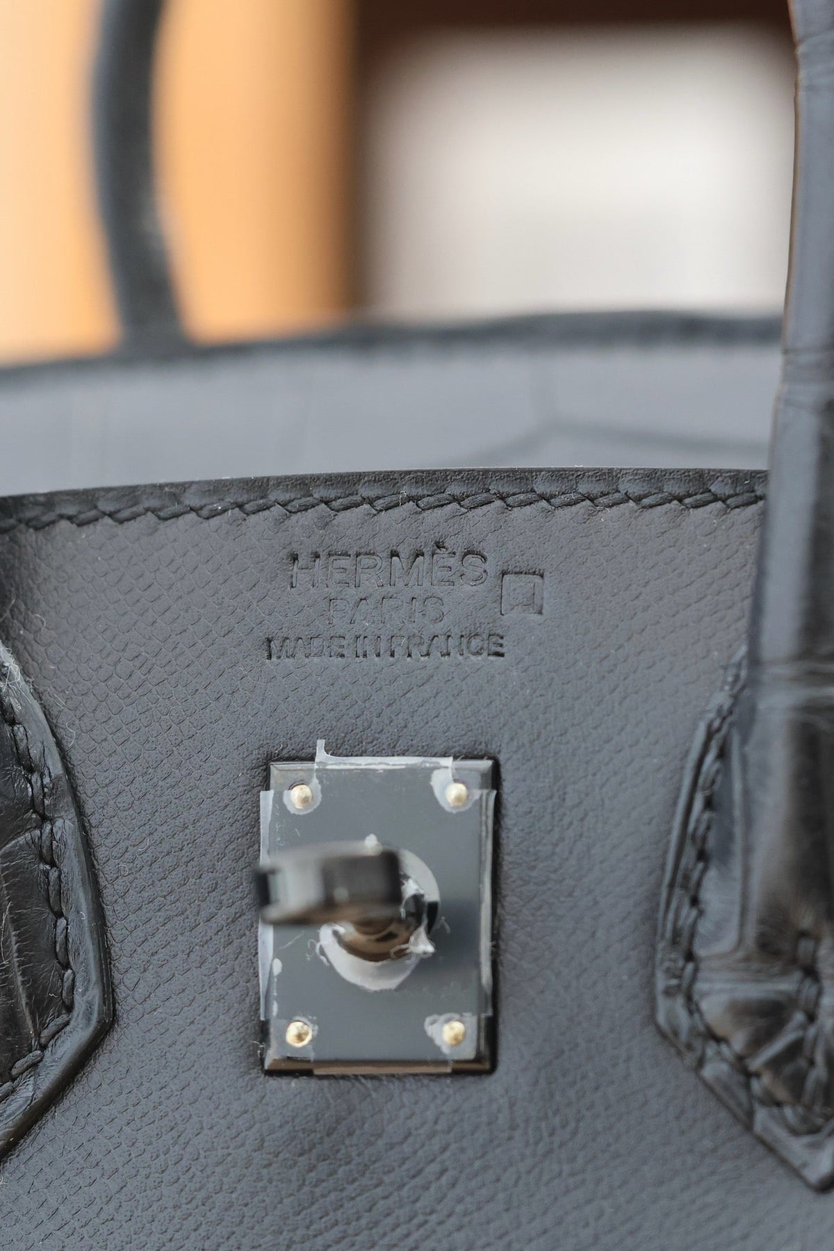 BIRKIN FAUBOURG TOUCH 20 IN BLACK CALFSKIN WITH SILVER HARDWARE