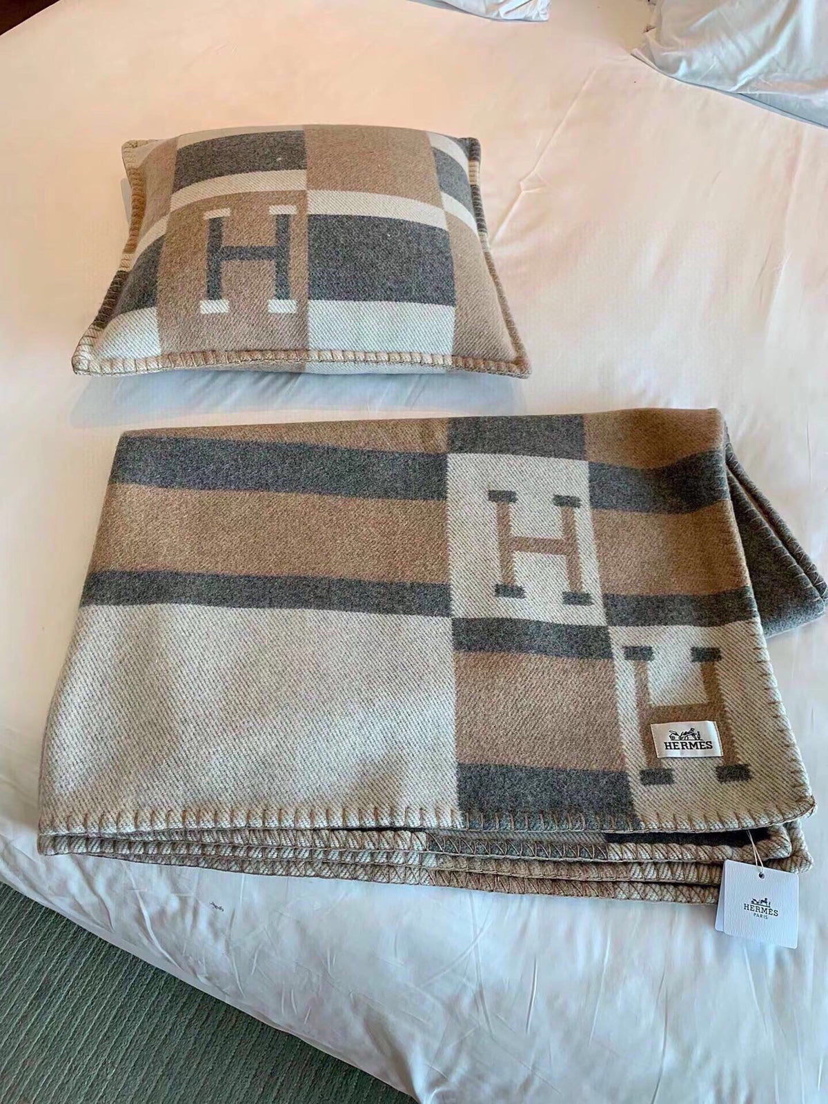 BLANKET 170 CM IN COLORFUL WOOL AND CASHMERE 118342